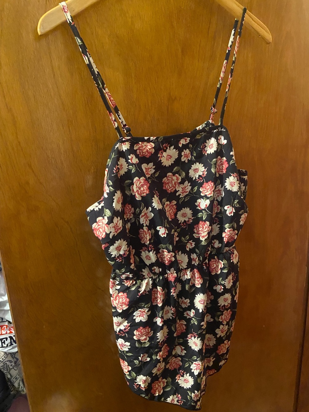 SHEIN Floral Tank Top Size 1X
